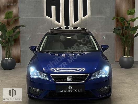 HZR MOTORS 2017 HATASIZ SEAT LEON 1.6 TDI STYLE CAM TAVAN
