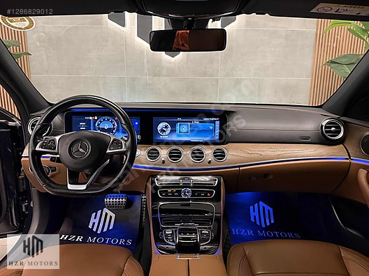 HZR MOTORS 2017 MERCEDES E180 AMG ISITMA İMZALI SERİ (TABA)