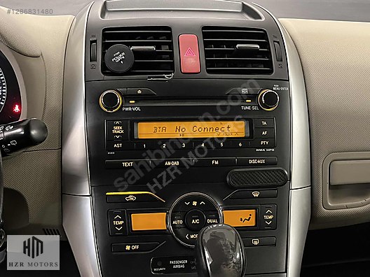 HZR MOTORS 2012 TOYOTA AURİS 1.6 COMFORT EXTRA OTOMATİK