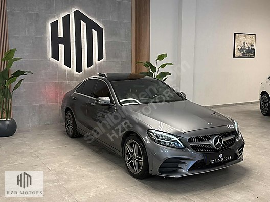 HZR MOTORS HATASIZ 2021 MERCEDES BENZ C200 4 MATİC AMG CAM TAVAN
