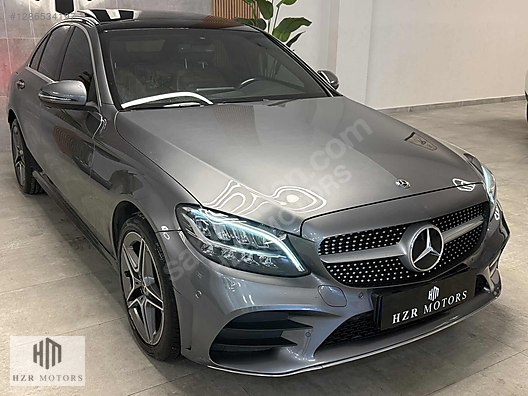 HZR MOTORS HATASIZ 2021 MERCEDES BENZ C200 4 MATİC AMG CAM TAVAN