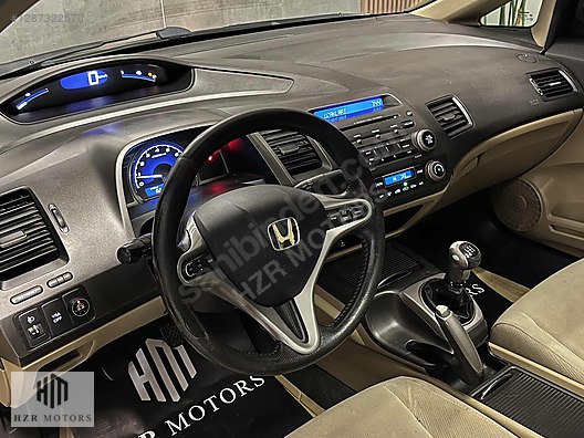 HZR MOTORS HATASIZ 2009 HONDA CİVİC 1.6 VTEC ELEGANCE SUNROOF