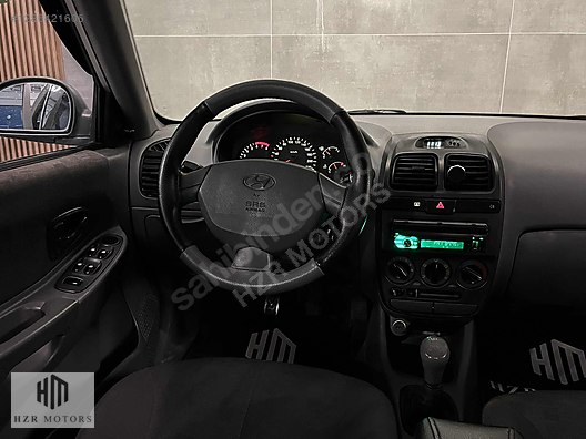 HZR MOTORS 2004 HYUNDAİ ACCENT 1.3 ADMİRE 4 CAM OTOMATİK KLİMA