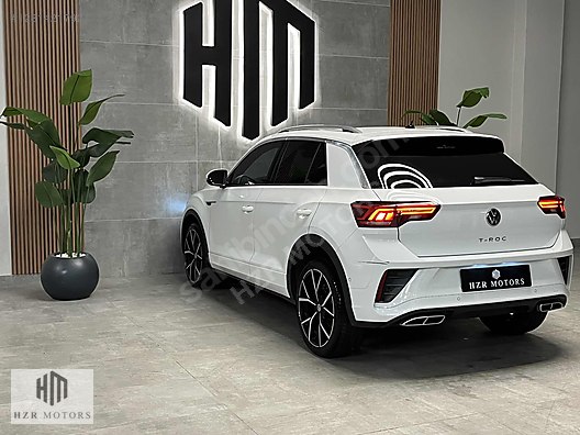 HZR MOTORS HATASIZ 2022 T-ROC 1.5 TSI R LINE HAYALET ISITMA