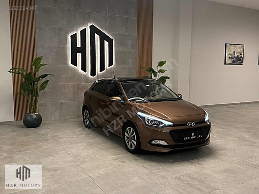 HZR MOTORS HATASIZ 2017 HYUNDAİ i20 1.2 MPI STYLE CAM TAVAN