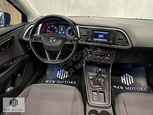 HZR MOTORS 2017 HATASIZ SEAT LEON 1.6 TDI STYLE CAM TAVAN