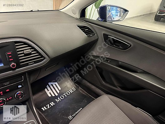 HZR MOTORS 2017 HATASIZ SEAT LEON 1.6 TDI STYLE CAM TAVAN