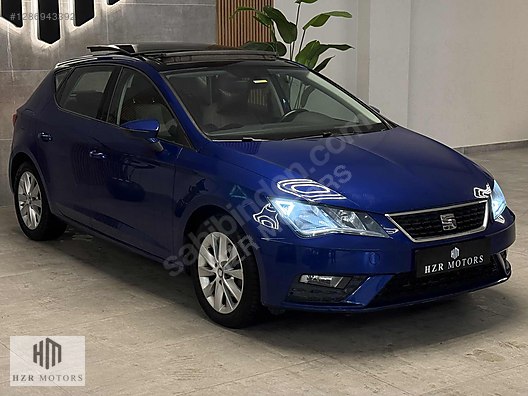 HZR MOTORS 2017 HATASIZ SEAT LEON 1.6 TDI STYLE CAM TAVAN