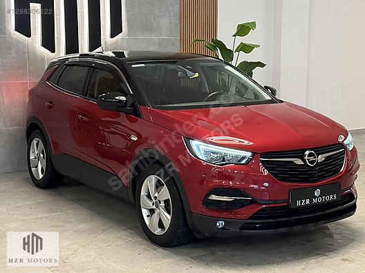 HZR MOTORS 2018 HATASIZ OPEL GRANDLAND X 1.6 D ENJOY CAM TAVAN