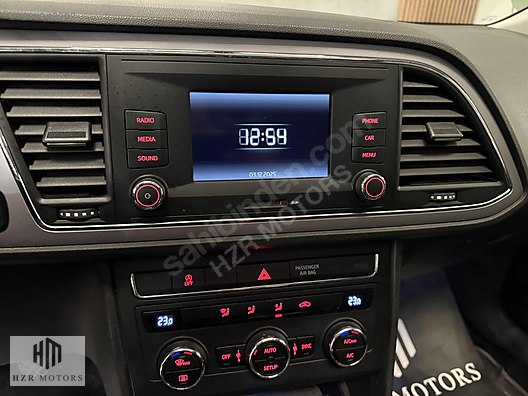 HZR MOTORS 2017 HATASIZ SEAT LEON 1.6 TDI STYLE CAM TAVAN