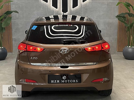 HZR MOTORS HATASIZ 2017 HYUNDAİ i20 1.2 MPI STYLE CAM TAVAN