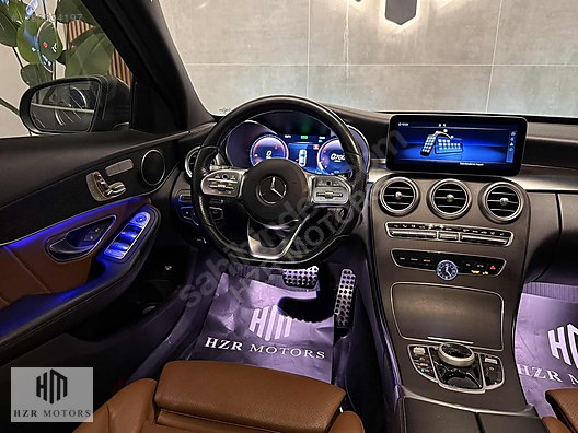 HZR MOTORS HATASIZ 2021 MERCEDES BENZ C200 4 MATİC AMG CAM TAVAN