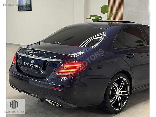 HZR MOTORS 2017 MERCEDES E180 AMG ISITMA İMZALI SERİ (TABA)