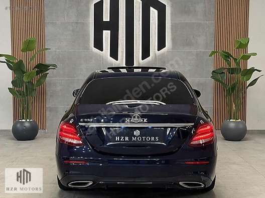 HZR MOTORS 2017 MERCEDES E180 AMG ISITMA İMZALI SERİ (TABA)