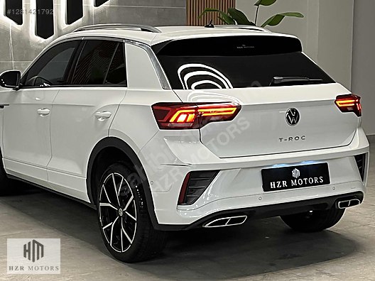 HZR MOTORS HATASIZ 2022 T-ROC 1.5 TSI R LINE HAYALET ISITMA