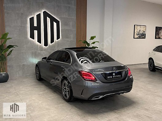 HZR MOTORS HATASIZ 2021 MERCEDES BENZ C200 4 MATİC AMG CAM TAVAN