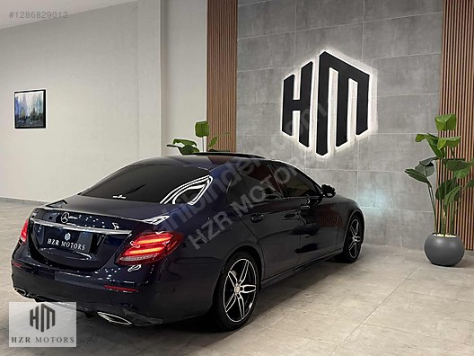 HZR MOTORS 2017 MERCEDES E180 AMG ISITMA İMZALI SERİ (TABA)
