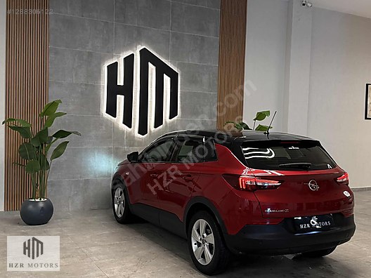HZR MOTORS 2018 HATASIZ OPEL GRANDLAND X 1.6 D ENJOY CAM TAVAN