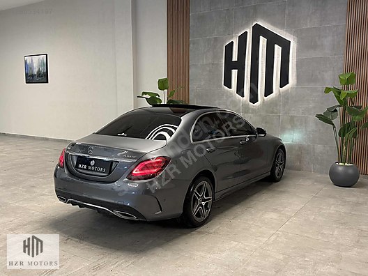 HZR MOTORS HATASIZ 2021 MERCEDES BENZ C200 4 MATİC AMG CAM TAVAN