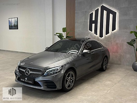 HZR MOTORS HATASIZ 2021 MERCEDES BENZ C200 4 MATİC AMG CAM TAVAN