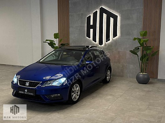 HZR MOTORS 2017 HATASIZ SEAT LEON 1.6 TDI STYLE CAM TAVAN